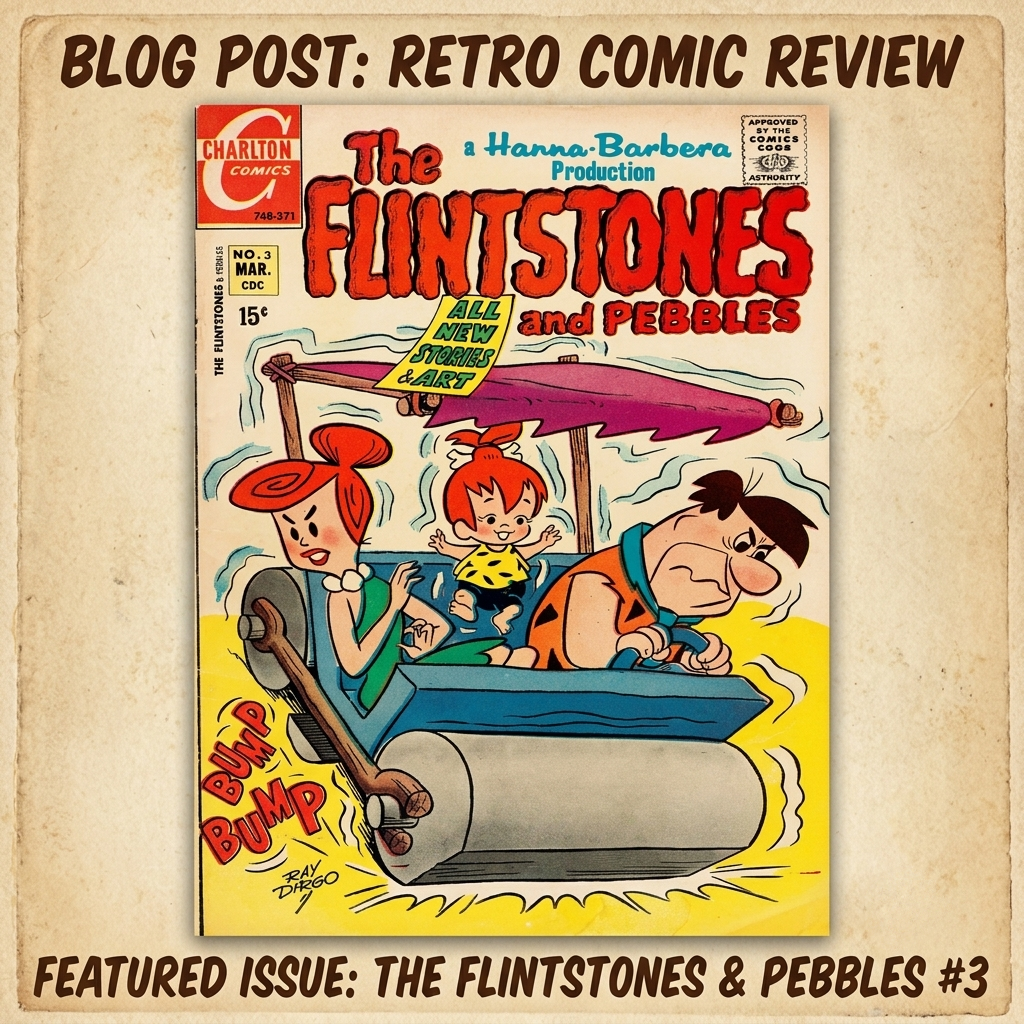 Yabba-Dabba-Disaster! Inside Charlton Comics’ The Flintstones #3