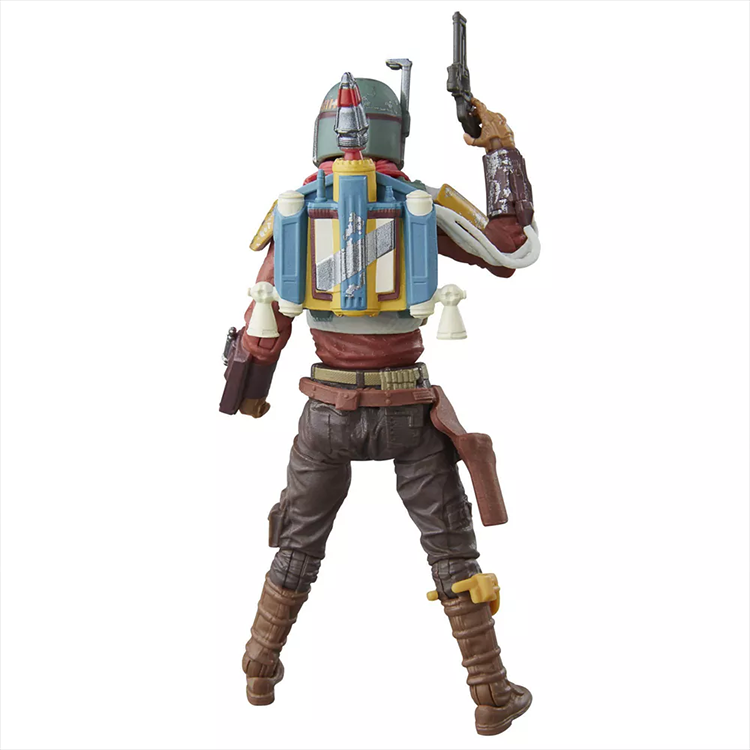 Cobb Vanth (Mando Armor) Action Figure Star Wars Vintage Collection VC-343 by Kenner new in box collectible toy back view