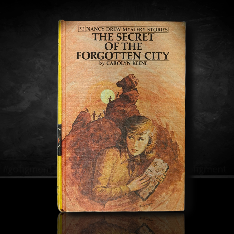 52 The Secret of the Forgotten City Nancy Drew Mystery Books -1975