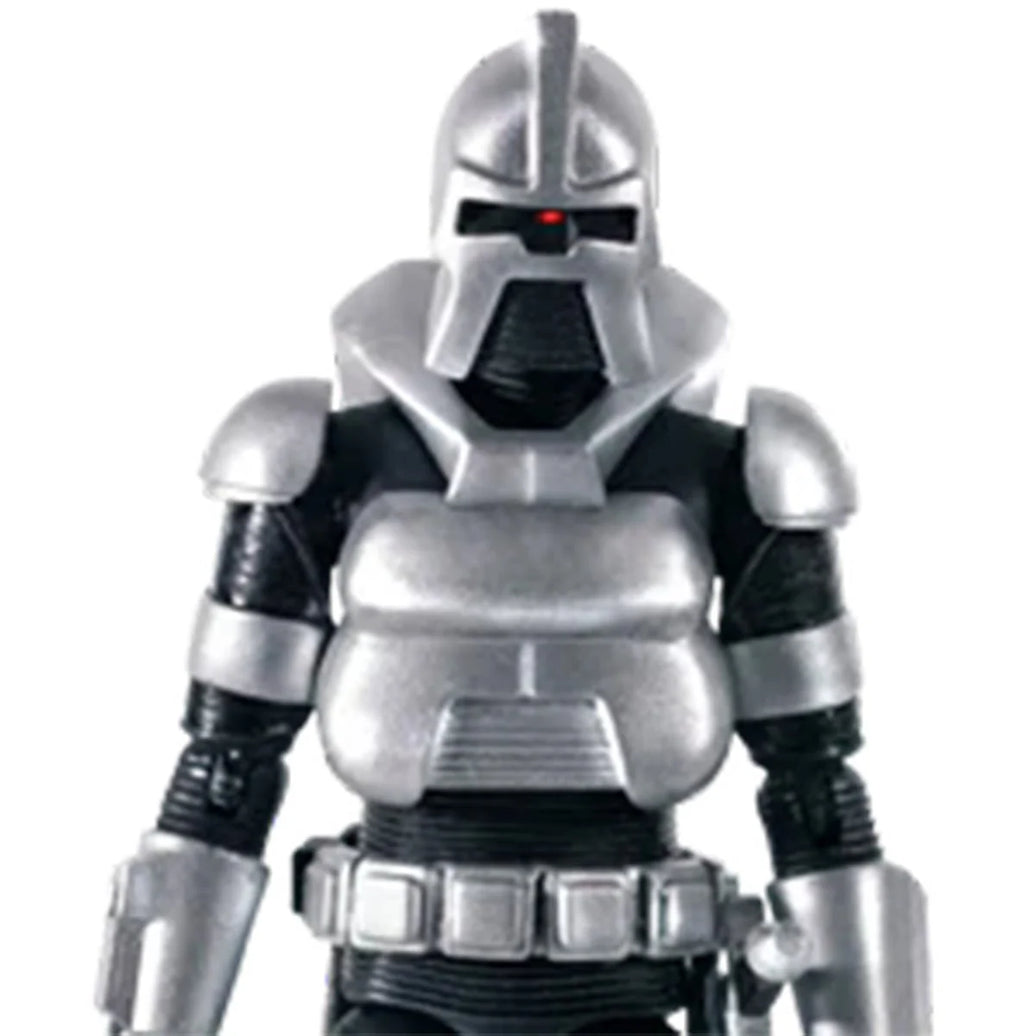 Cylon Centurion (Silver) Battlestar Galactica 1978 Premium 3.75" Scale by Factory Entertainment collectible figure