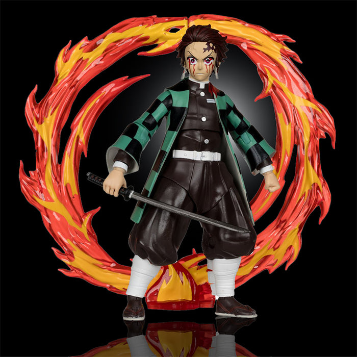 Demon Action Slayer Figure 7" Scale McFarlane Tanjiro Kamado image 0