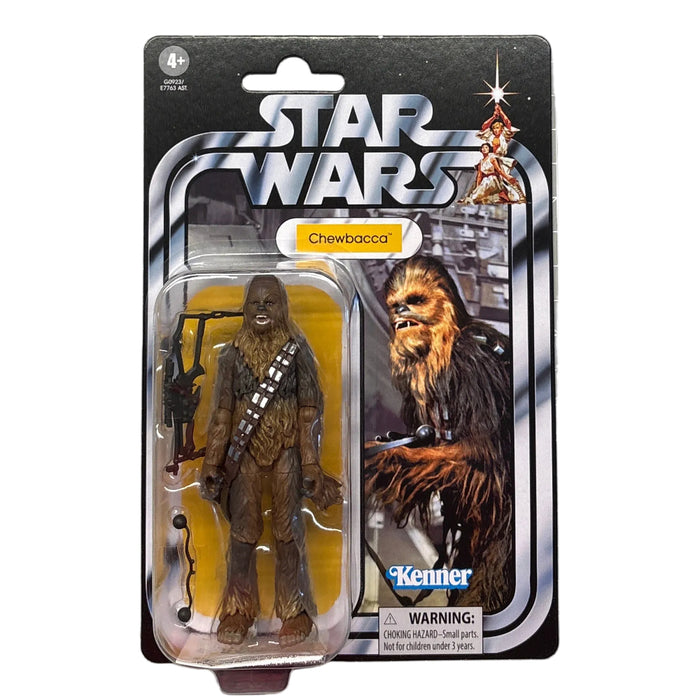 Chewbacca 1:18 | 3.75" Star Wars The Vintage Collection Action Figure (VC381) in case, Kenner carded figure