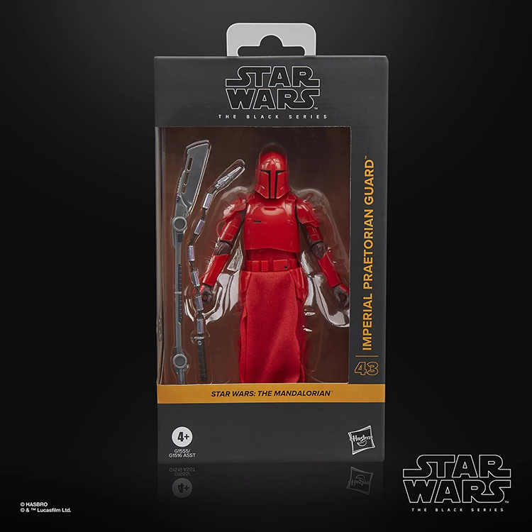 Hasbro Star Wars Black Series Imperial Praetorian Guard action figure 1:18 scale in window box packaging