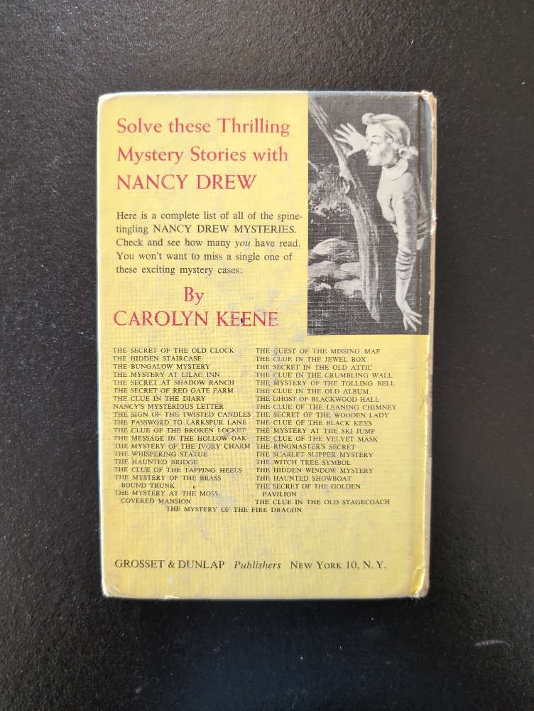 2 The Hidden Staircase With Blue Endpapers🔍Nancy Drew Mystery Books -1959-BE image 4