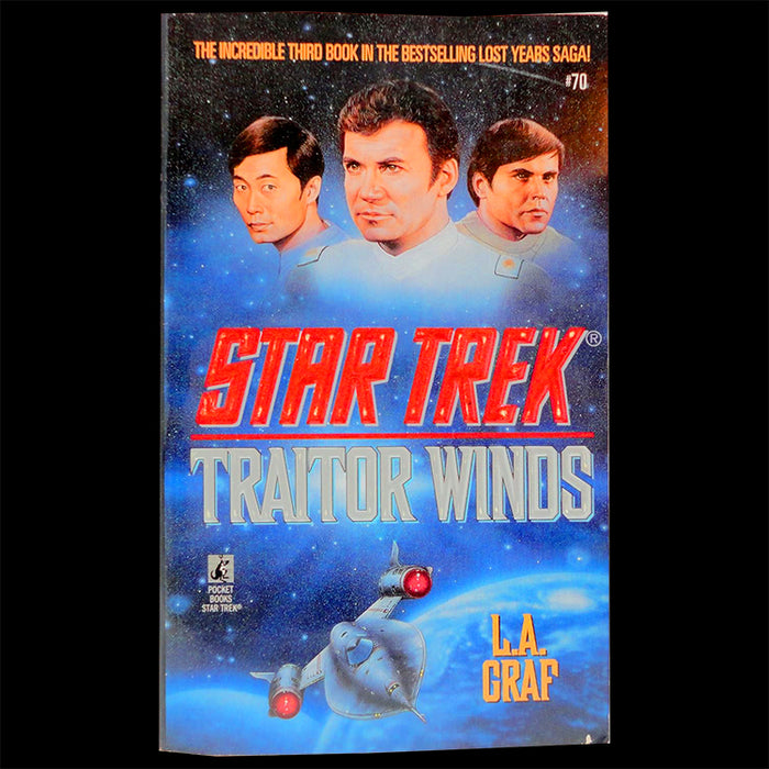 70 Traitor Winds Star Trek The Original Series Paperback Book image 0
