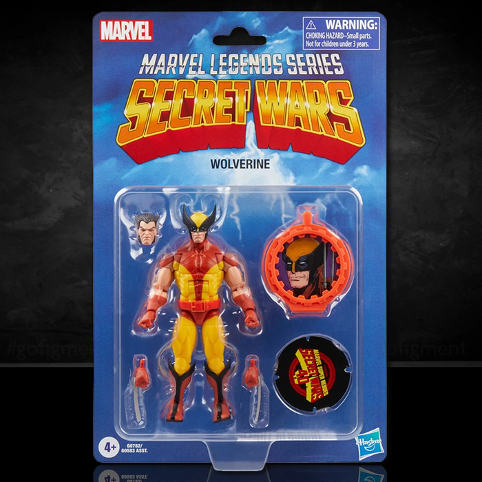 Wolverine Marvel Legends 6" Action Figure Hasbro Secret Wars image 0