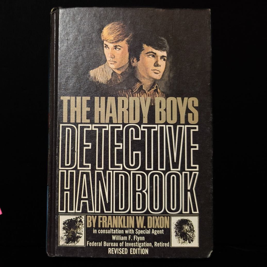 The Hardy Boys Detective Handbook Vintage Hardy Boys Book Blue-Back image 0