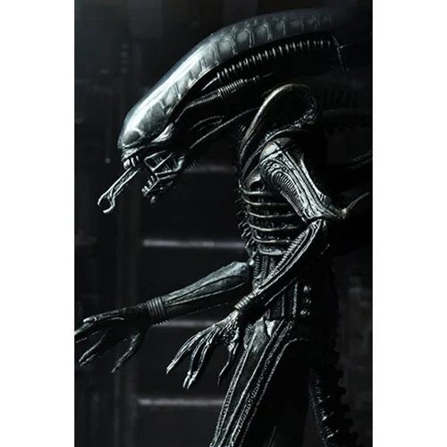 Alien Ultimate 40th Anniversary Big Chap 7-Inch Xenomorph Action Figure by NECA with detailed sculpt and articulated limbs new in box collectible