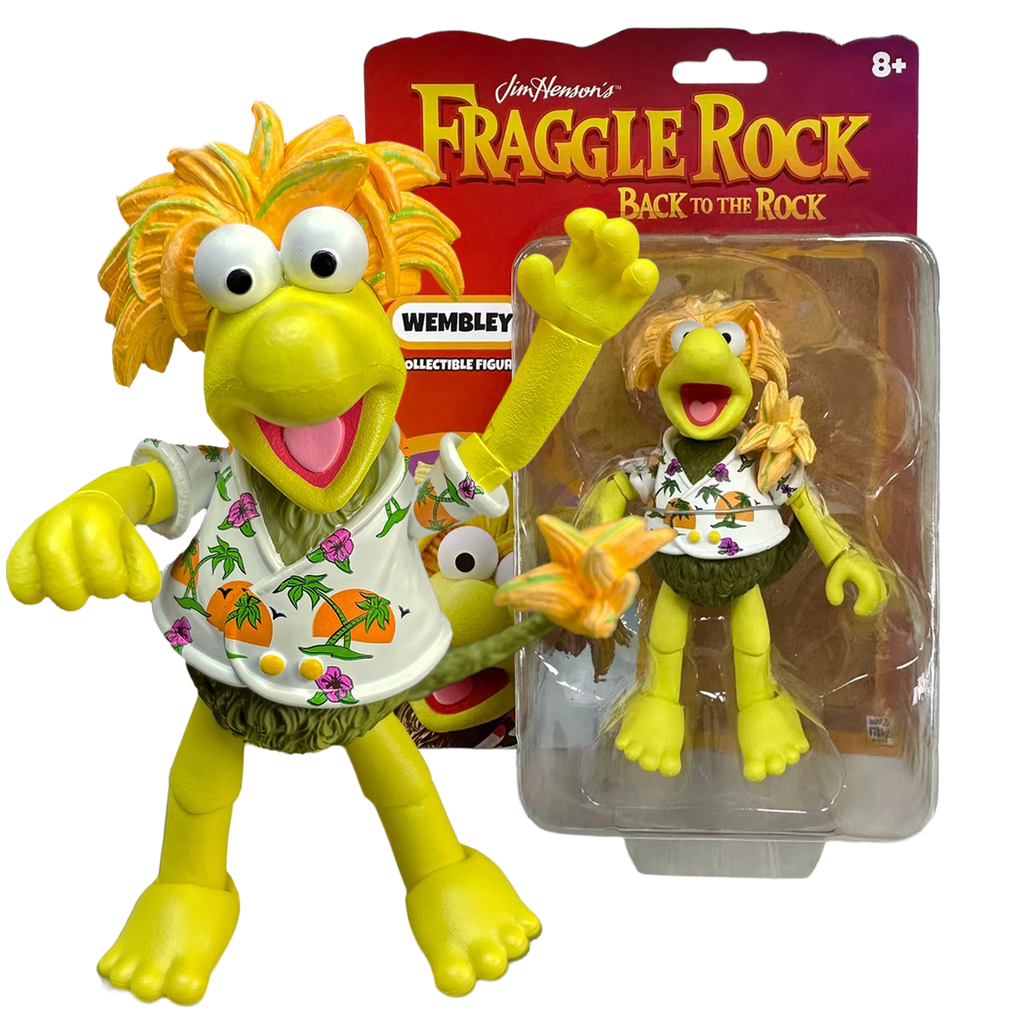 Fraggle Rock Wembley 6-Inch Action Figure Boss Fight Studio packaged collectible figure