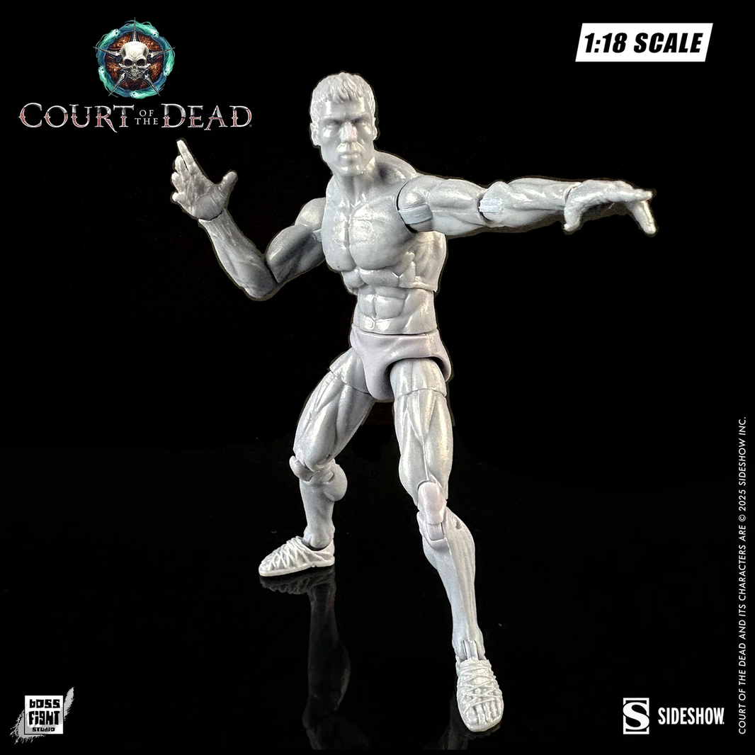 Ethereal Ash Male Court of the Dead Action Figure Blank 1:18th Scale new in box by Boss Fight Studio Llc