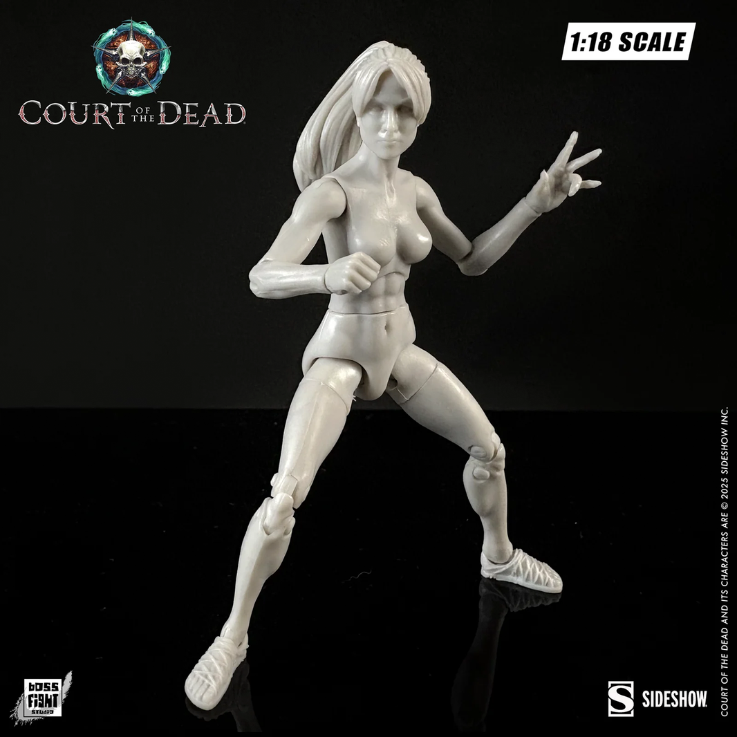 Immortal Ivory Female Court of the Dead Action Figure Blank 1:18th Scale new in box by Boss Fight Studio Llc