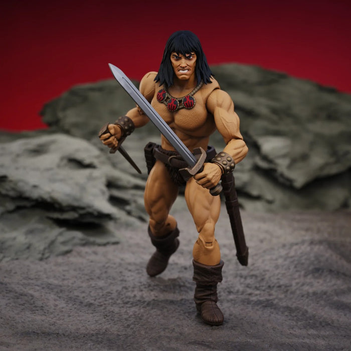 Conan the Barbarian Hero H.A.C.K.S. Vanaheim 1:18 Scale Action Figure Boss Fight Studio with sword and detailed muscular sculpt by Boss Fight Studio Llc