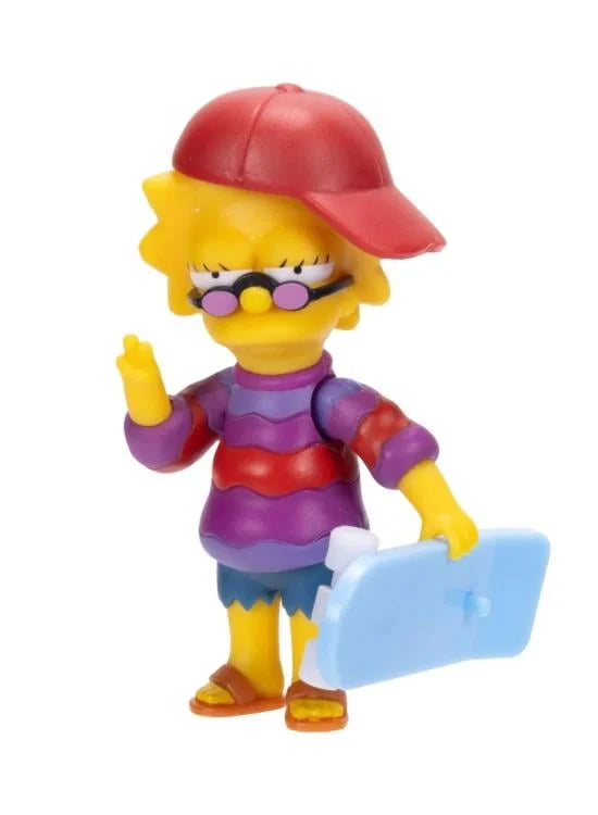 The Simpsons Cool Lisa 2.5-Inch Action Figure – Springfield’s Trendsetting Star by Jakks Pacific new in box collectible