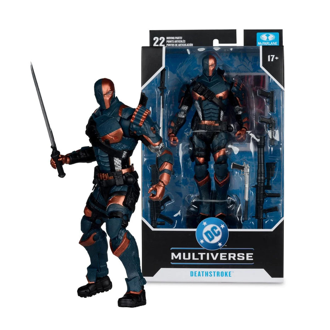 Deathstroke 7" McFarlane Action Figure DC Multiverse Wave 31 Arkham Origins by McFarlane Toys