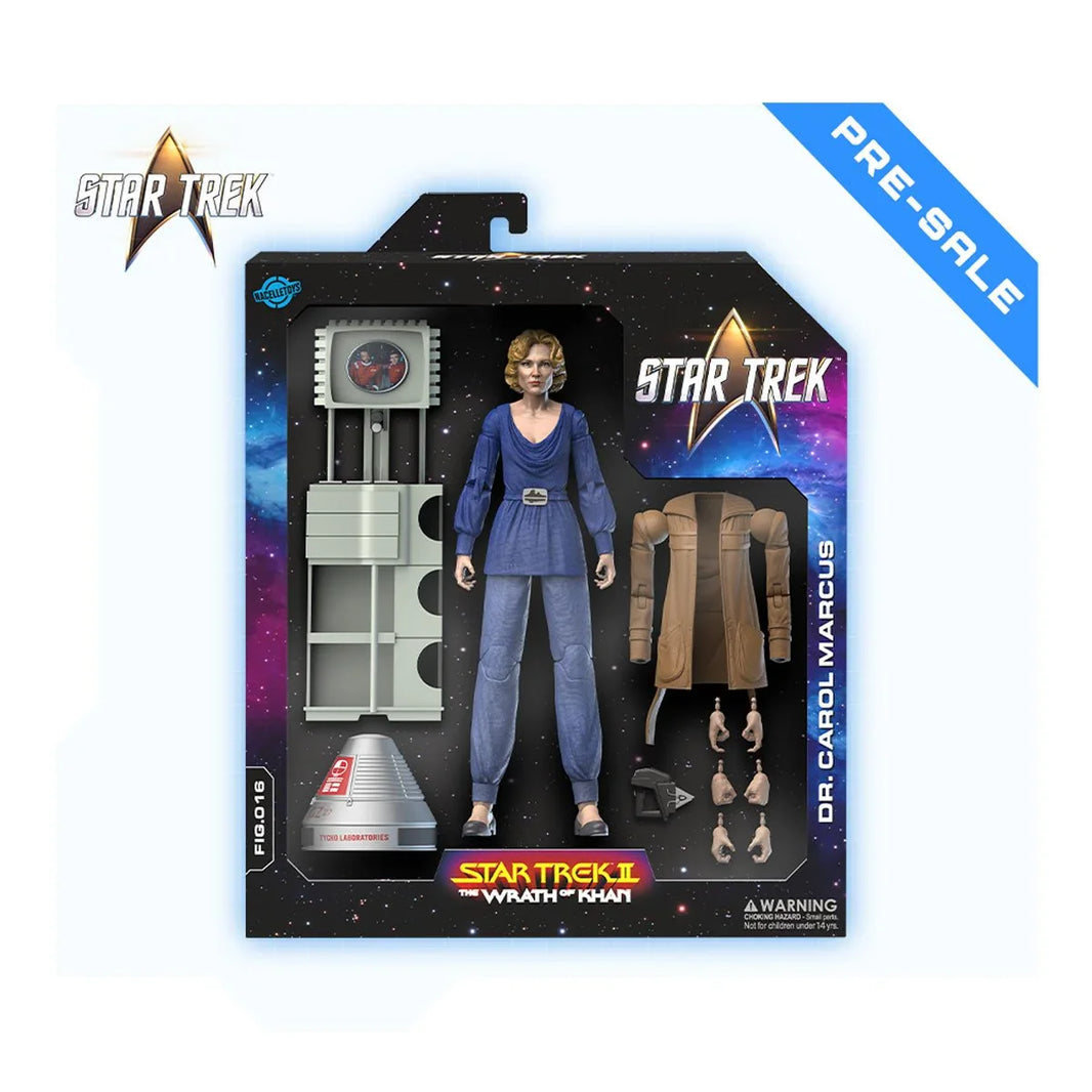 Image of Dr. Carol Marcus 7" Star Trek II: The Wrath of Khan Nacelle Premium Action Figure Collectible