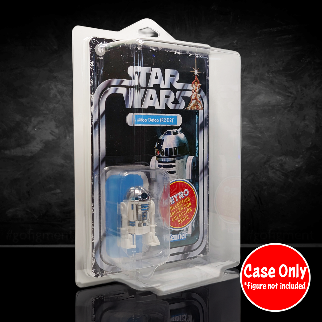 Figment Action Figure Display Case (10-Pak) 3.75" | 1:18 Scale :Star Wars Retro, TVC, Super7 new in box collector case only