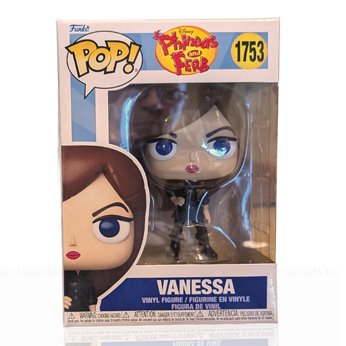 Vanessa Phineas and Ferb Funko Pop Vinyl Figure 1753 Disney Collectible by FUNKO in box with stylized character design