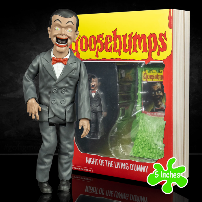 Slappy The Dummy - Goosebumps 5-Inch Action Figure From Night of the Living Dummy by Trick or Treat Studios new in box collectible