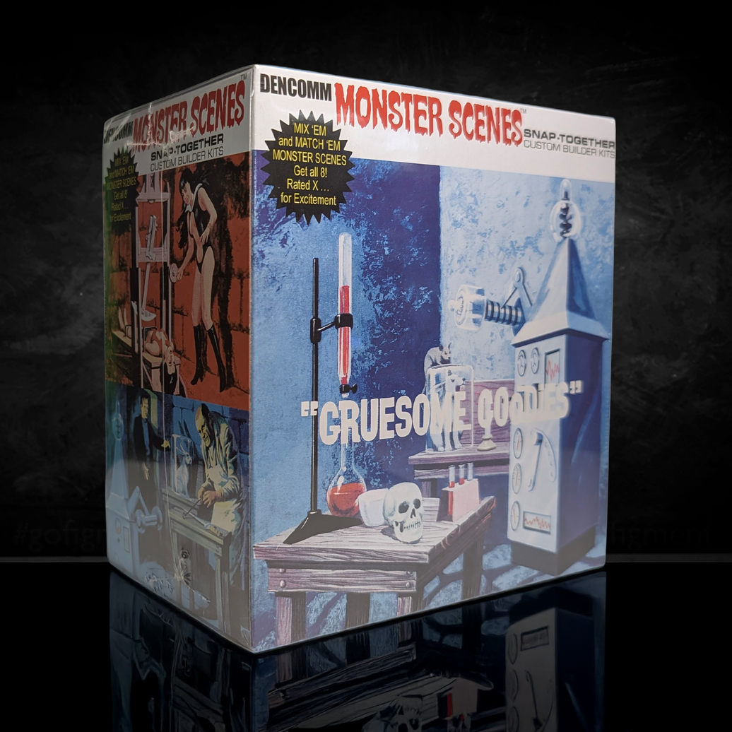 DENCOMM Monster Scenes Gruesome Goodies Limited Edition Model Kit - 55th Anniversary new in box by Monster Scenes collectible