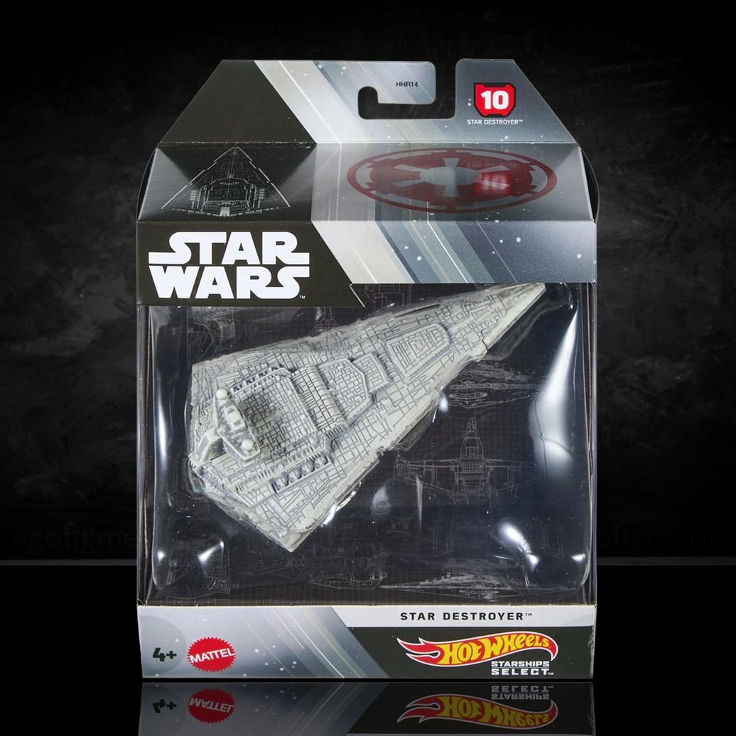 Star Destroyer Star Wars Hot Wheels Starships Select 1:50 Scale Die-Cast Vehicle - 2026 by Mattel in new box