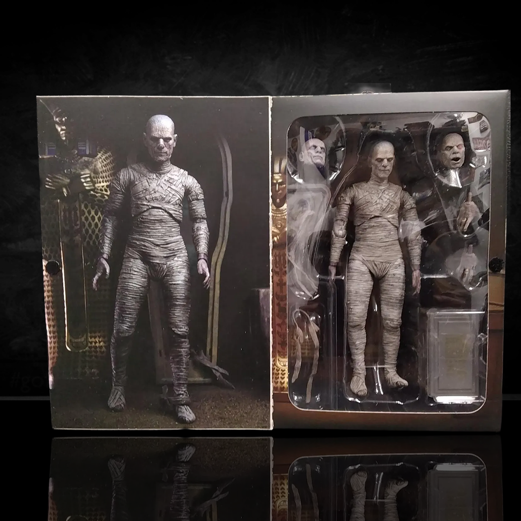 NECA Universal Monsters The Mummy 7" Figure Portrayed by Karloff by Neca, 1:12 scale new in box collectible