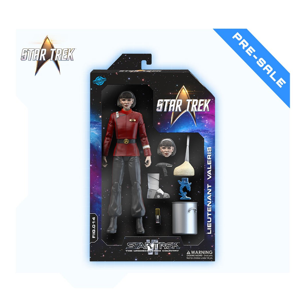 Image of Lieutenant Valeris 7" Star Trek VI: The Undiscovered Country Nacelle Premium Action Figure Collectible