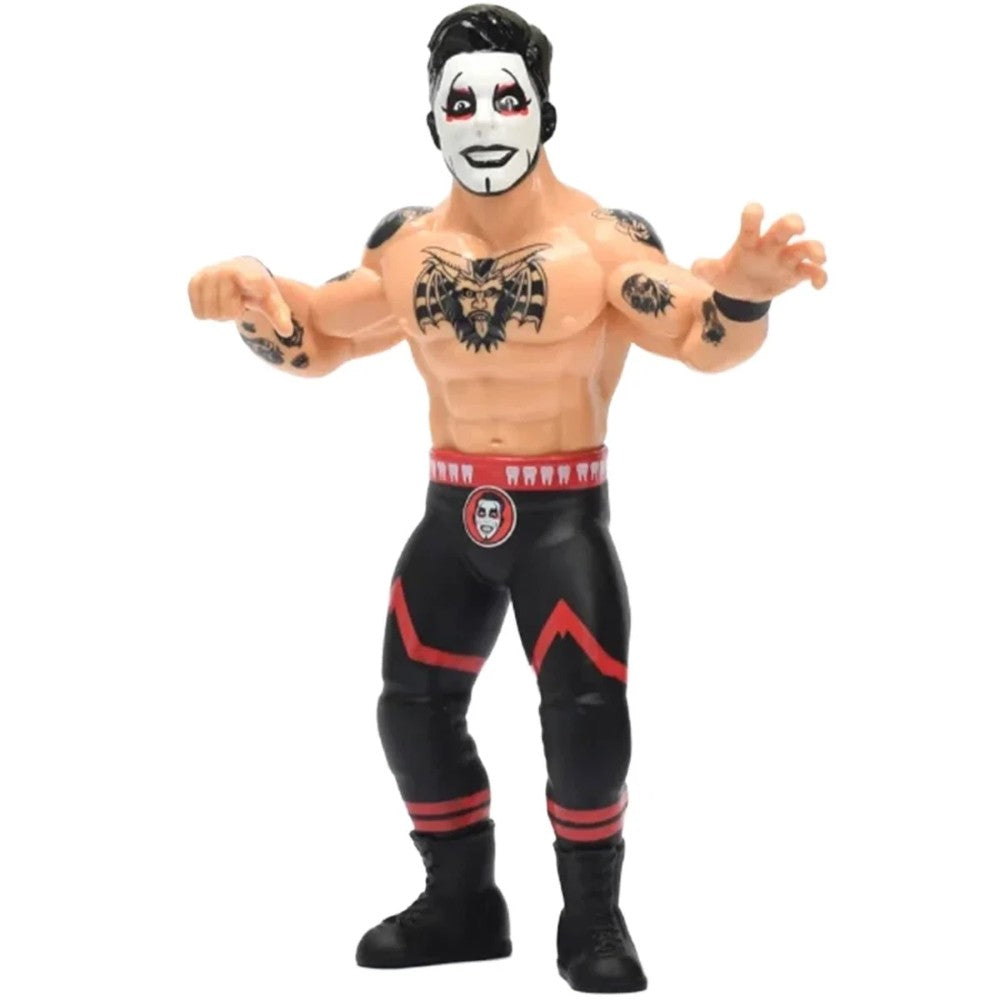 Danhausen Major Big Rubber Guys 1:9 Scale 8-Inch Posed Wrestling Figure by Major with detailed tattoos and black pants