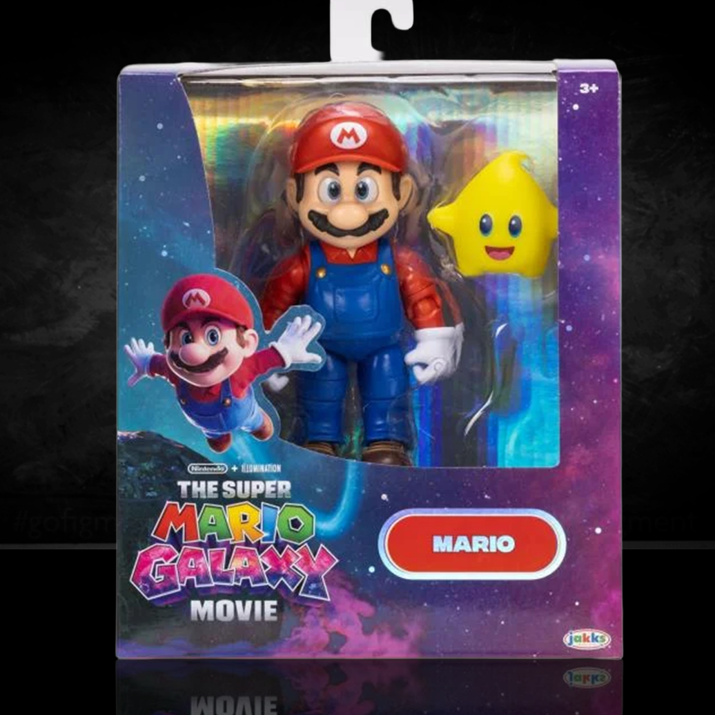The Super Mario Galaxy Movie Mario 5-Inch Scale Action Figure