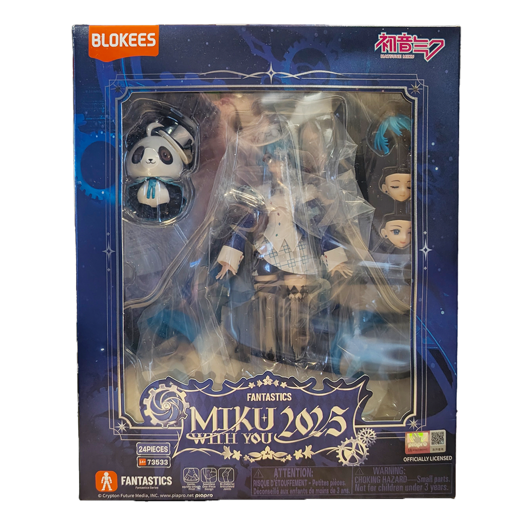 Blokees Fantastics Series Hatsune Miku With You 2025 6.5 Inch Model Kit in box
