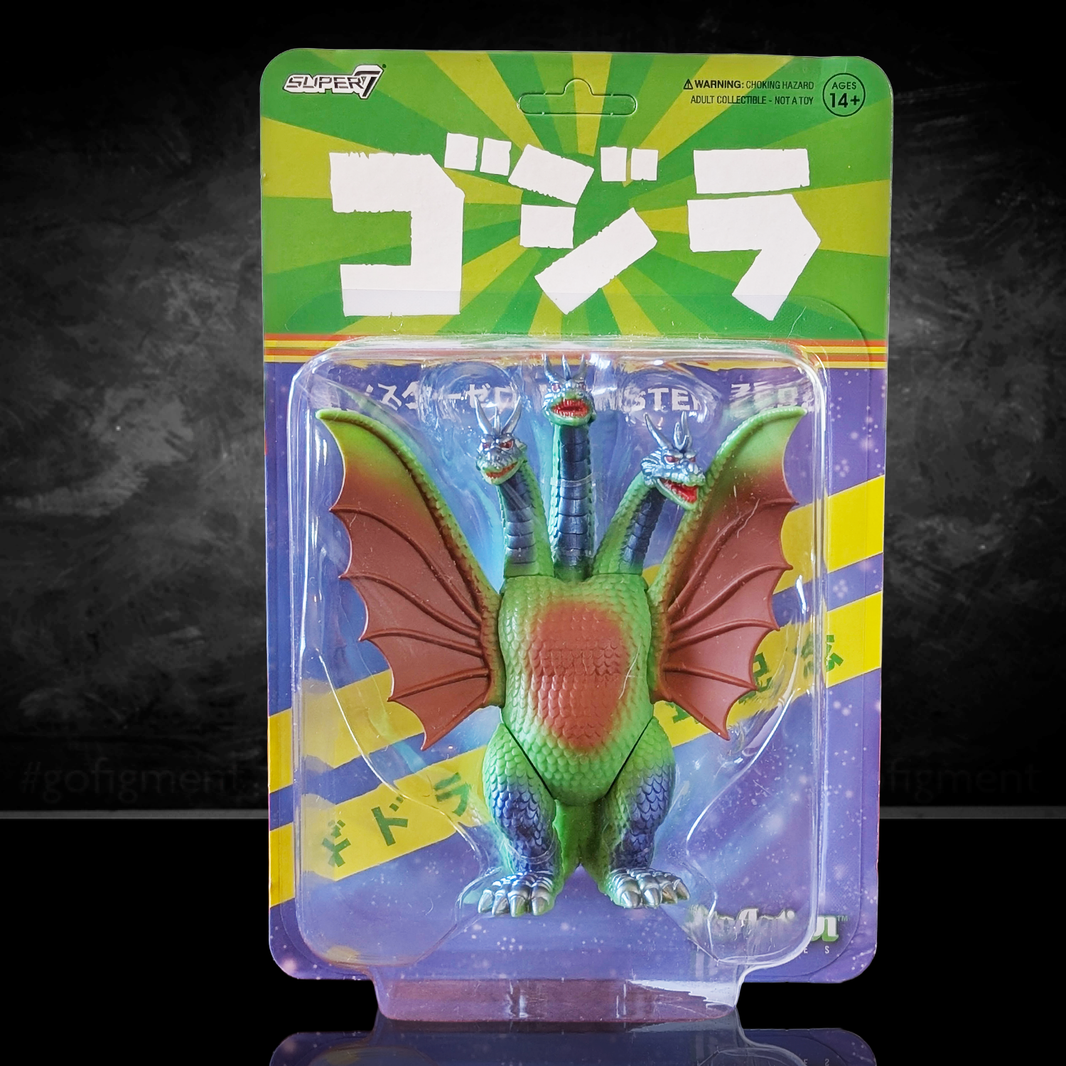 Toho ReAction Figures Mechagodzilla Vintage 50th Anniversary Action Figure By Super7 new in box collectible toy