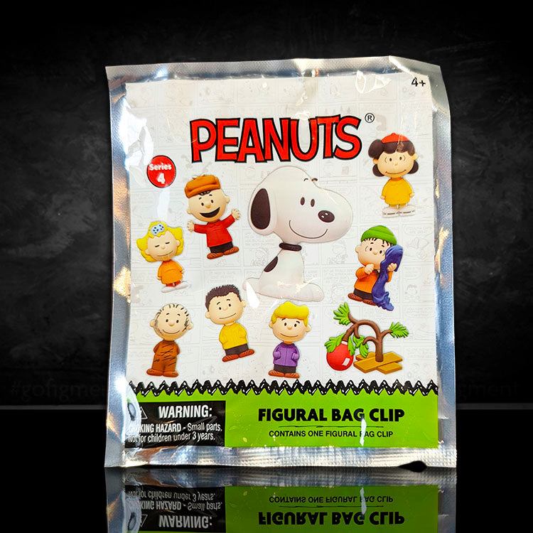 Monogram Peanuts Series 4 Patty Swanson figural bag clip blind box with original character design packaging