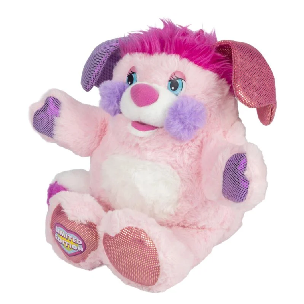 Popples Party Limited Edition Plush - 11-Inch Collectible by Go Figment with pink and purple accents, new 2025 collectible plush