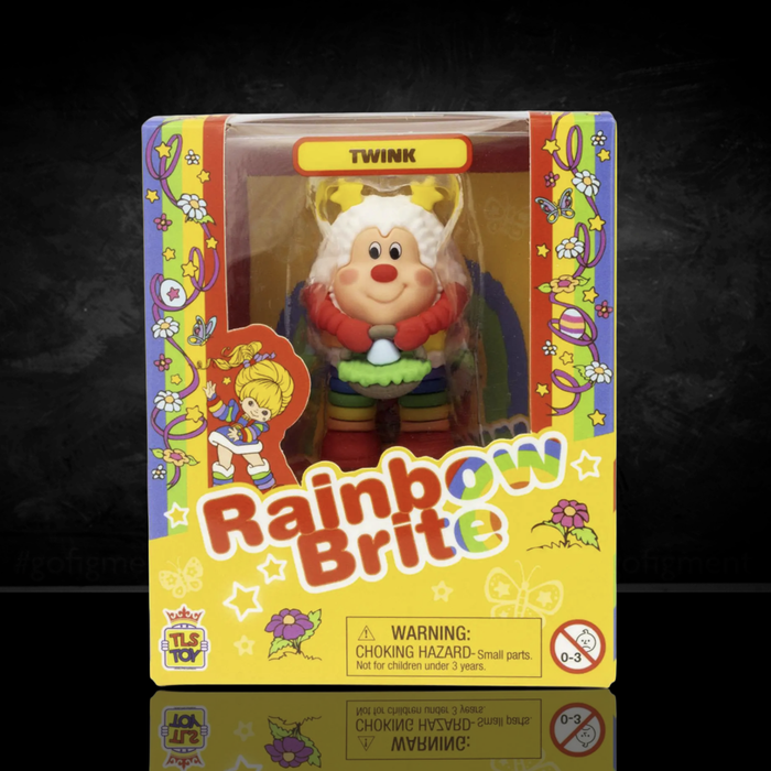 Twink with Basket and Egg 2.5" Collectible Figures Wave 2 - 40 Years of Rainbow Brite by Loyal Subjects in packaging