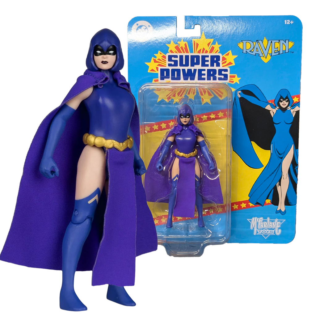 Raven McFarlane Toys DC Super Powers Wave 14 4.5 inch Scale Action Figure EE Exclusive by Go Figment