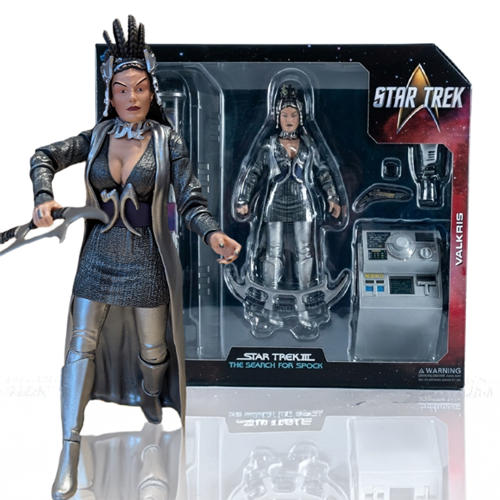 Valkris 7" Star Trek III: The Search for Spock Nacelle Premium Action Figure Collectible with detailed accessories and packaging