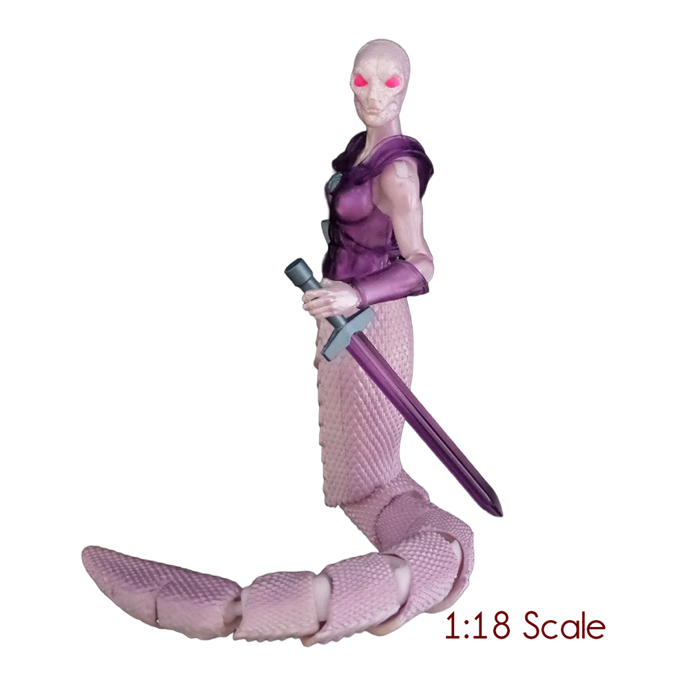 Serpentess Order of the Gorgon Horde -Vitruvian H.A.C.K.S. 1:18 Scale Action Figure by Boss Fight Studio