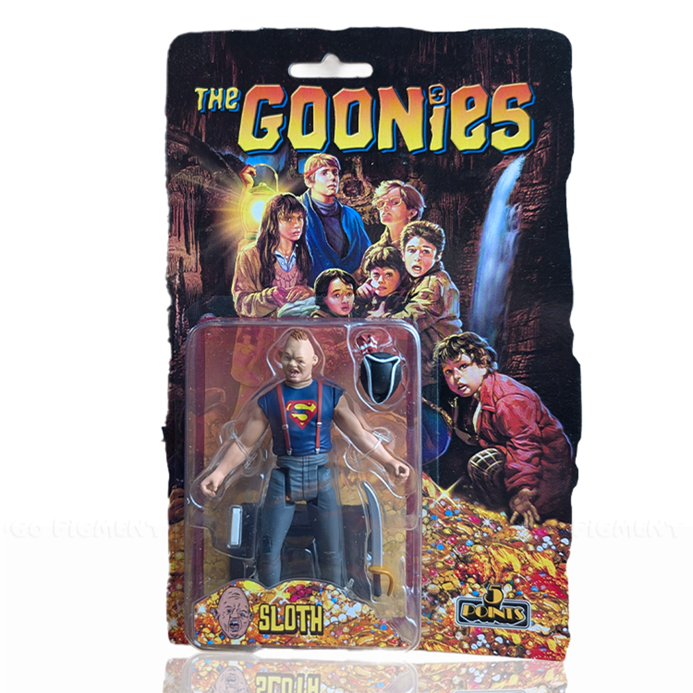 SLOTH (Lotney "Sloth" Fratelli) from The Goonies 1:18 Scale 3.75" 5 Points Retro Action Figure by Mezco