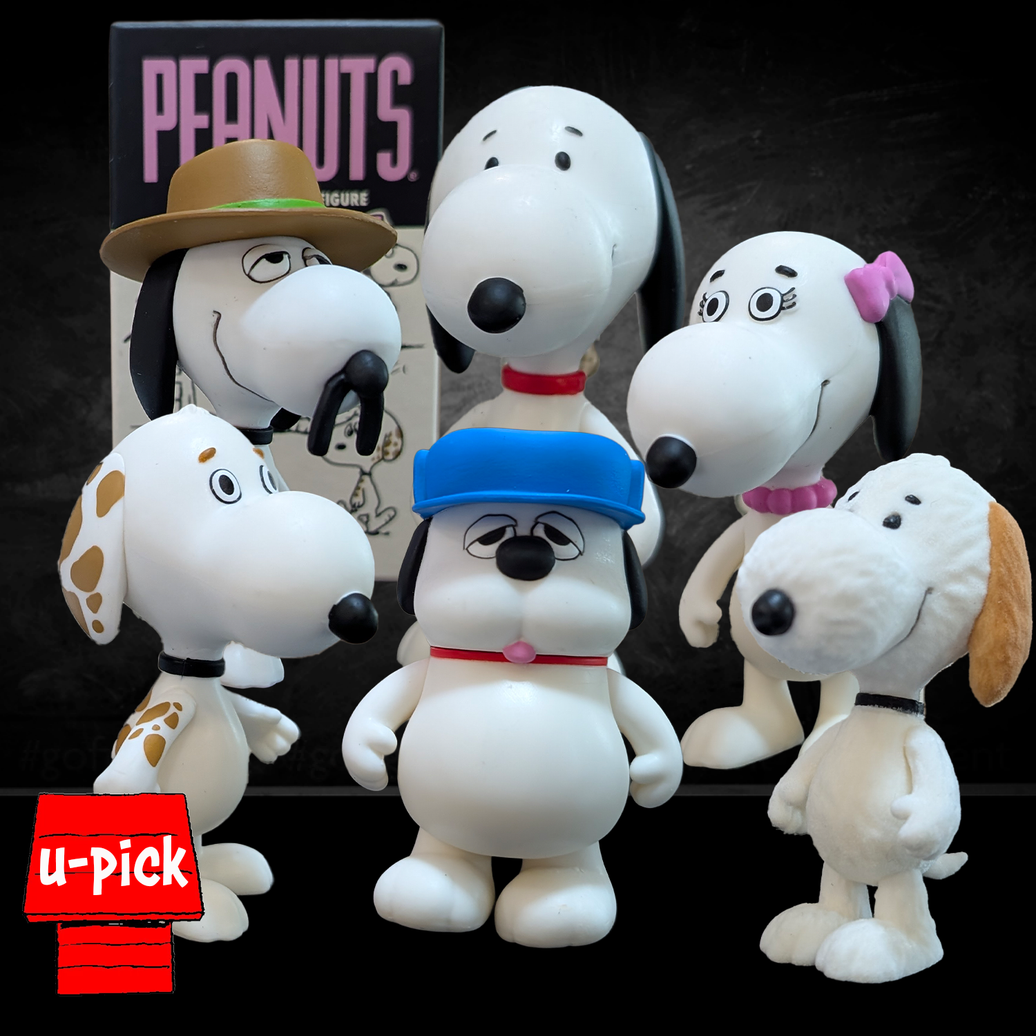 Snoopy's Family - ReAction Figures 3.75" from Charles M. Schulz's Peanuts by Super7 new in box collectible set