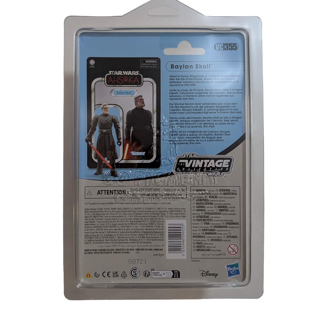 Baylan Skoll 1:18|3.75" Action Figure Star Wars Vintage Collection VC-355 in case by Kenner