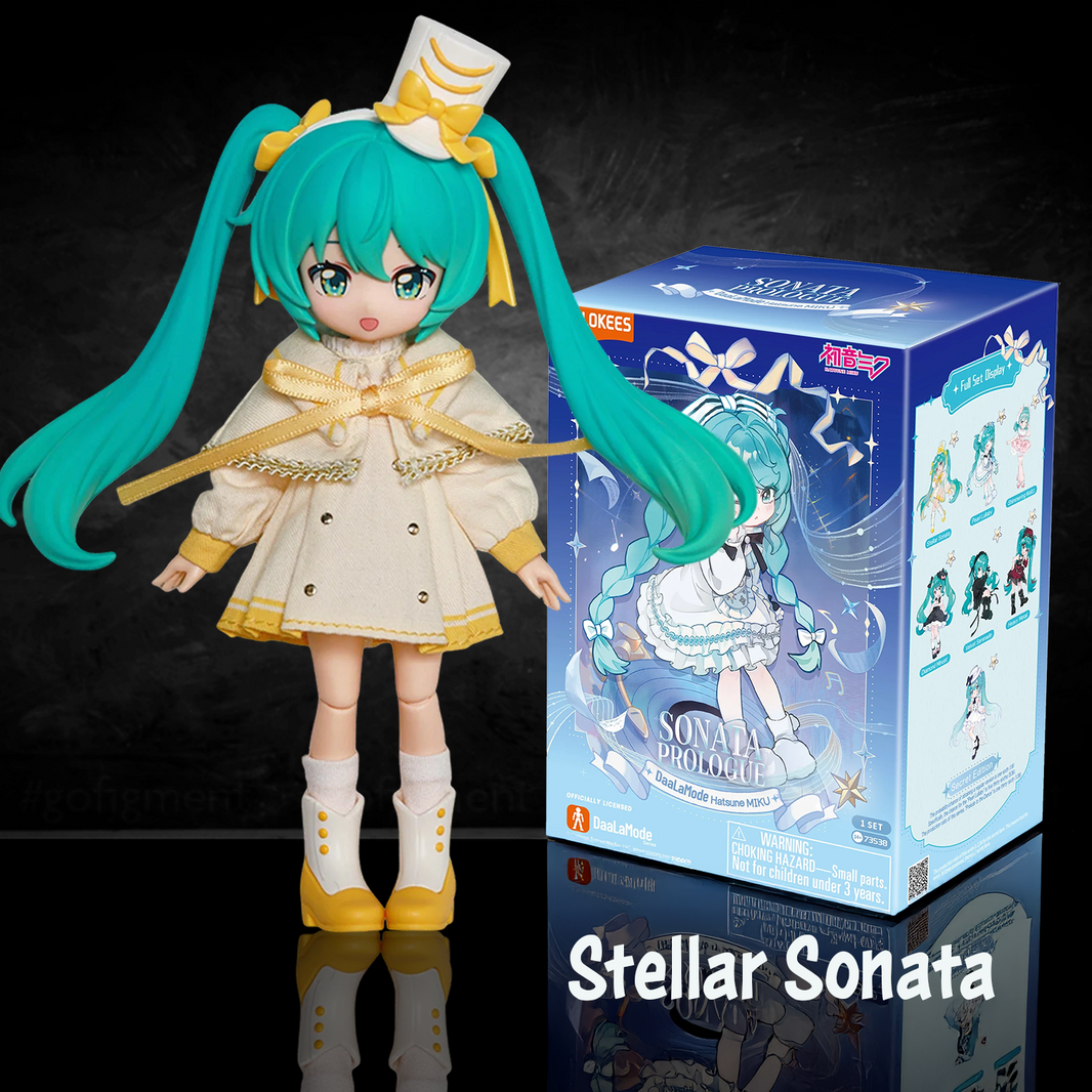 Hatsune Miku DaaLaMode Series U-PICK Sonata Prologue Blokees Model Kit new in box collectible figure by Blokees