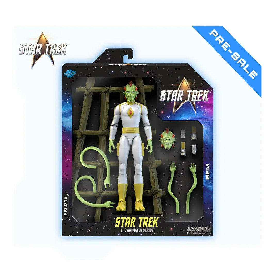Image of Commander Bem 7" Star Trek: The Animated Series Nacelle Premium Action Figure Collectible