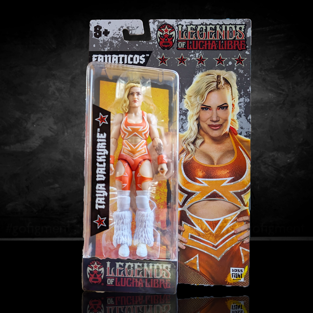 Taya Valkyrie Legends of Lucha Libre Premium 1:12 Scale 6" Action Figure by Boss Fight Studio Llc new in box collectible