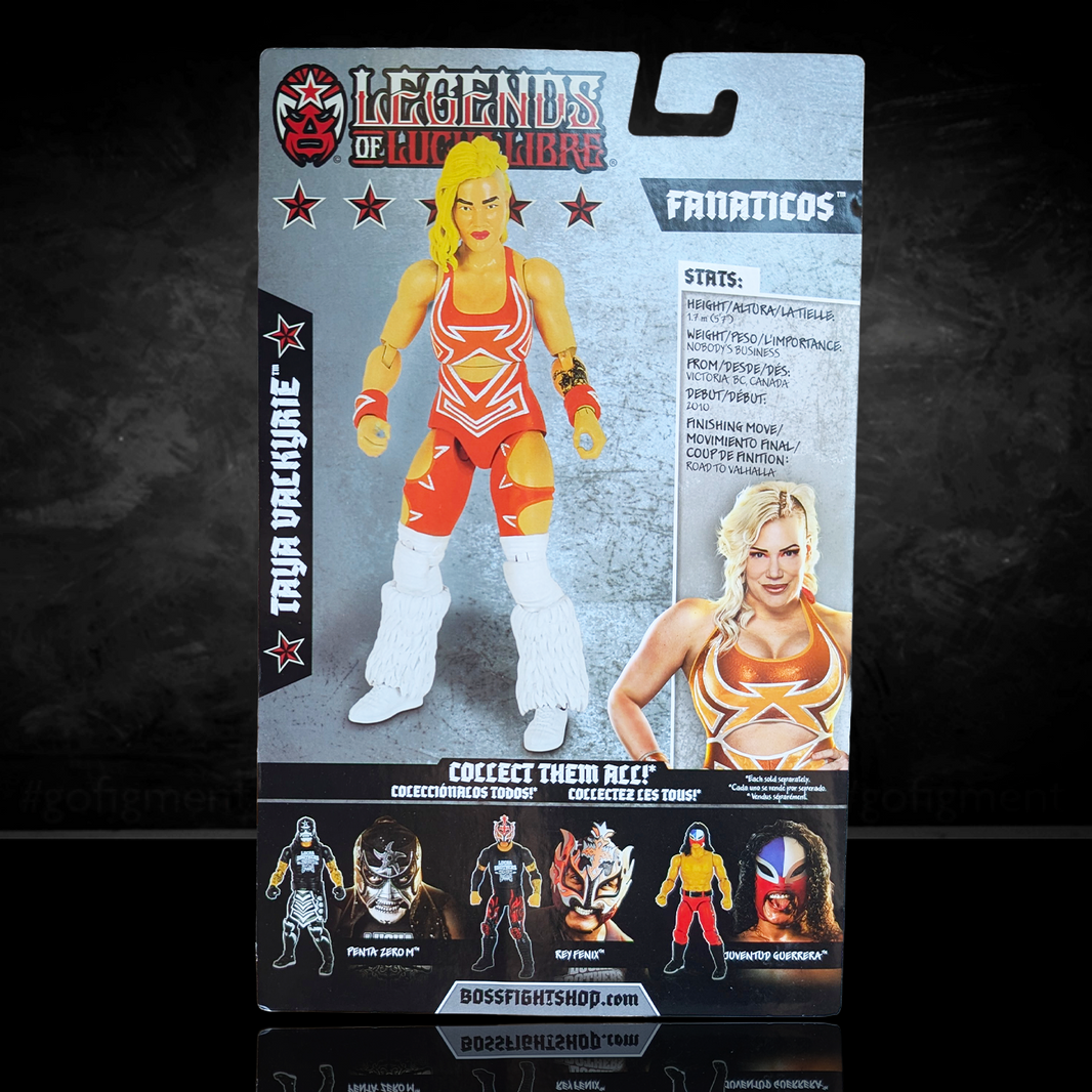 Taya Valkyrie Legends of Lucha Libre Premium 1:12 Scale 6" Action Figure by Boss Fight Studio Llc new in box collectible