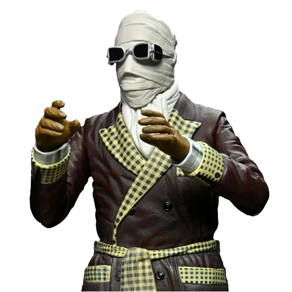 The Invisible Man Kemp House Color Universal Monsters Ultimate Action Figure NECA 7” new in box collectible
