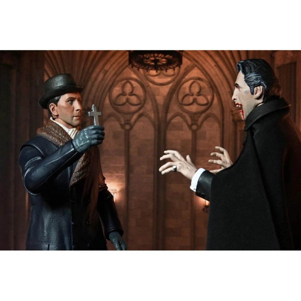 Van Helsing Horror of Dracula Hammer Films Ultimate Action Figure NECA 7” with detailed sculpt and accessories new in box