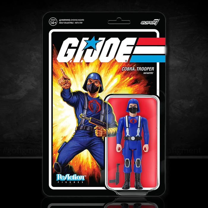 GI Joe COBRA Trooper Infantry Y-Back - Pink Action Figure Super7 image 0
