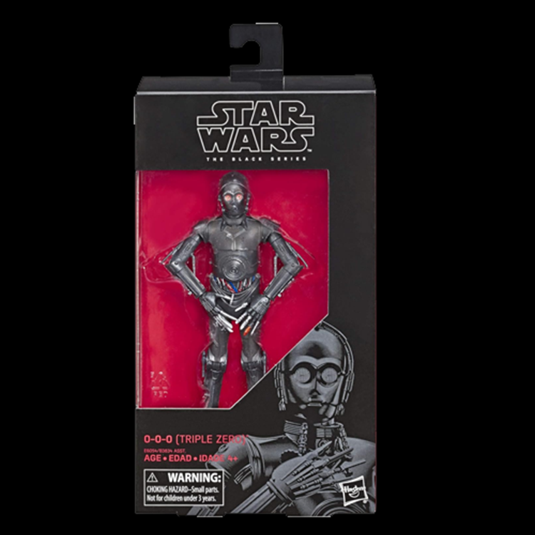 0-0-0 (Triple Zero) Action Figure Star Wars Black Series 1:12 Scale image 0