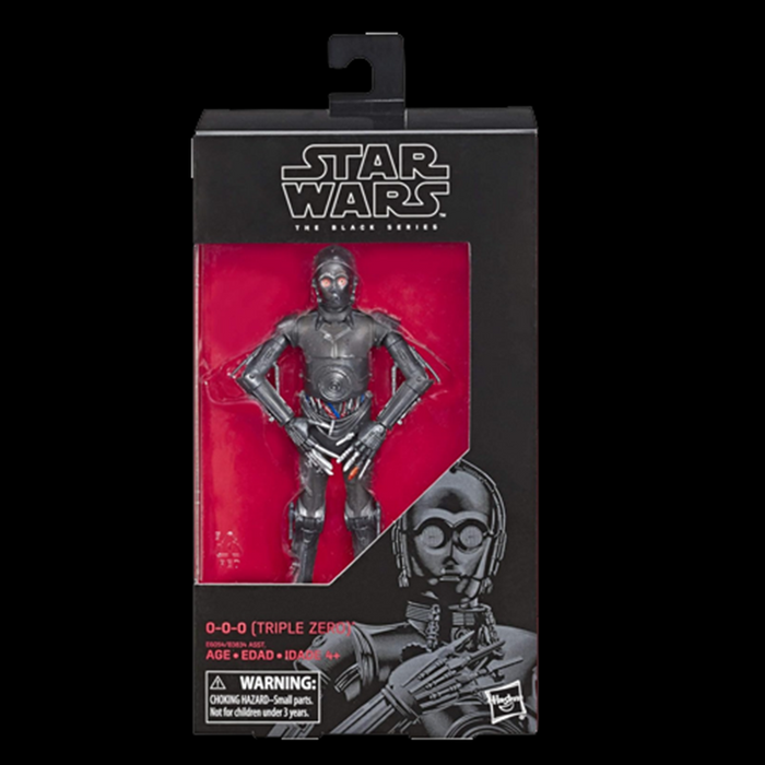 0-0-0 (Triple Zero) Action Figure Star Wars Black Series 1:12 Scale image 0