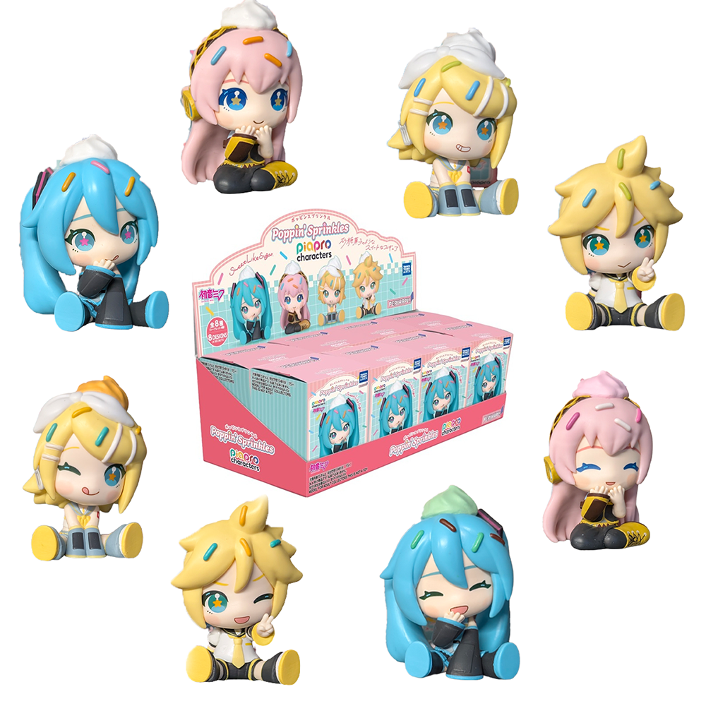 Hatsune Miku & Piapro Friends Poppin' Sprinkles (3-Inch) - Perihapi Mini-Figure U-Pick by Takara Tomy figures