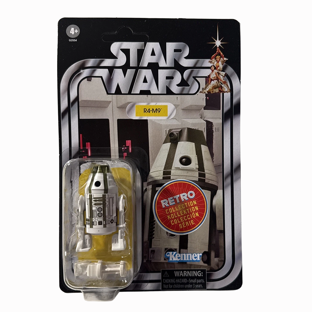 R4-M9 Star Wars Retro Collection Action Figure by Hasbro with Accessories 3.75 in packaged on card